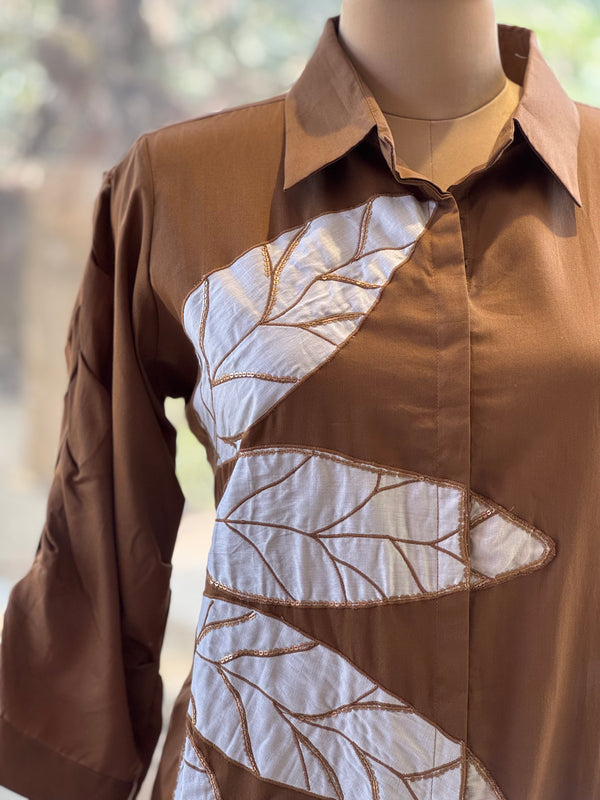 Gold Brown Tunic