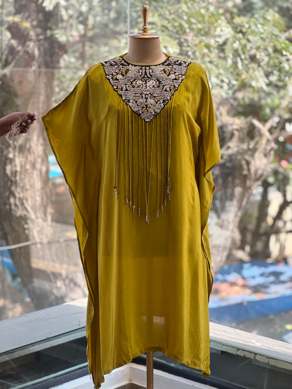 Green Kaftan Co Ord