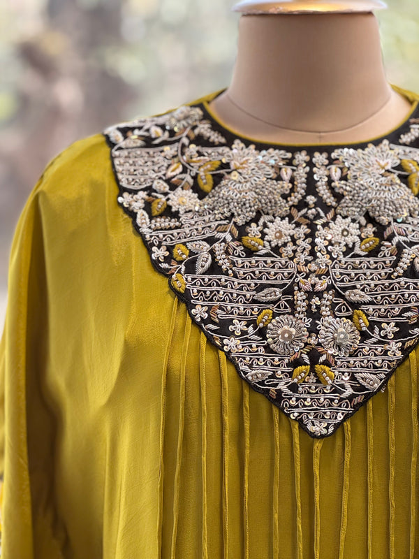 Green Kaftan Co Ord