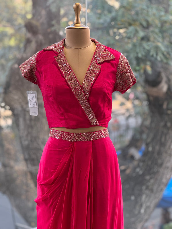 Pink Skirt Set