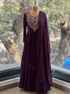 Dark Purple Gown