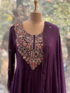 Dark Purple Gown