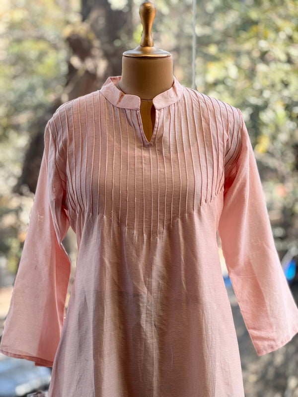 Peach Hand Painted Suit