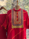 Red Leheriya Co Ord