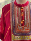 Red Leheriya Co Ord