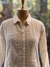 Half White Schiffli Co Ord