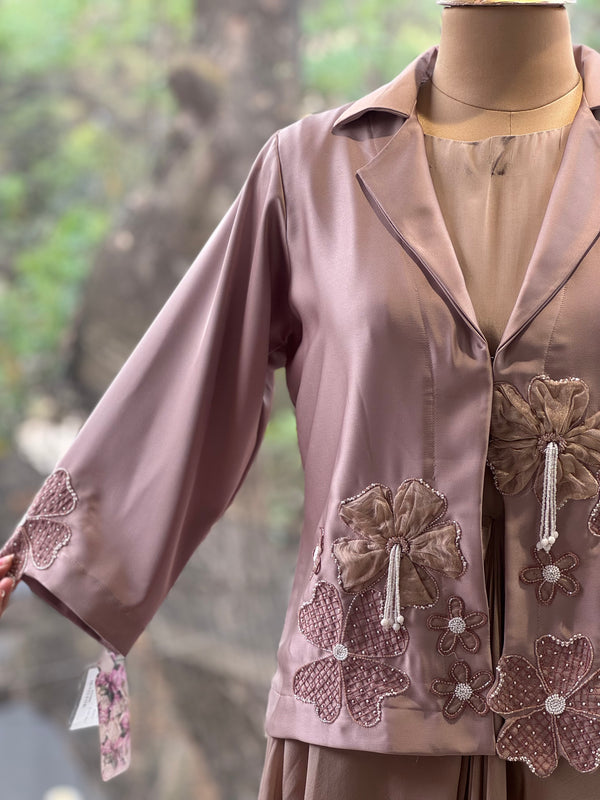 Champagne Cowl Tunic