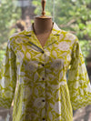 Mint Green Floral Tunic
