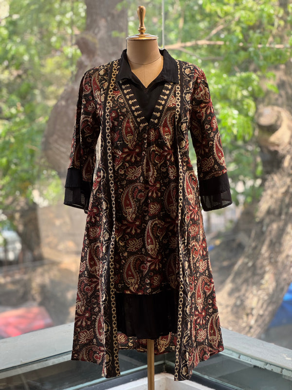 Black Printed Tunic
