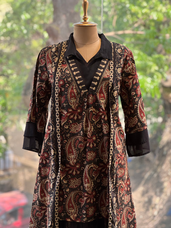 Black Printed Tunic