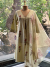 Green Printed Dupatta Set