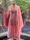 Light Pink Embroidered Suit
