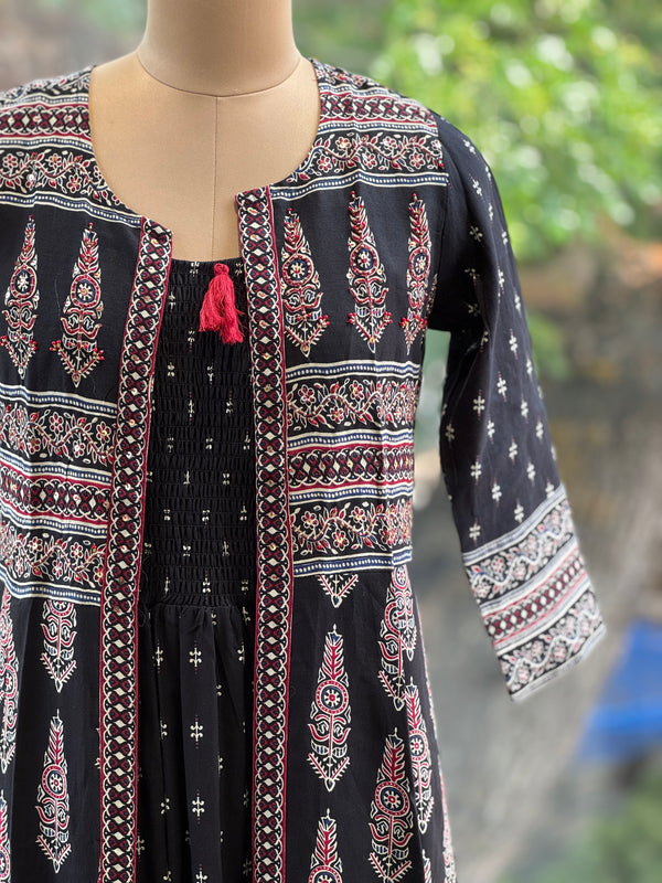Black Jacket Style Dress