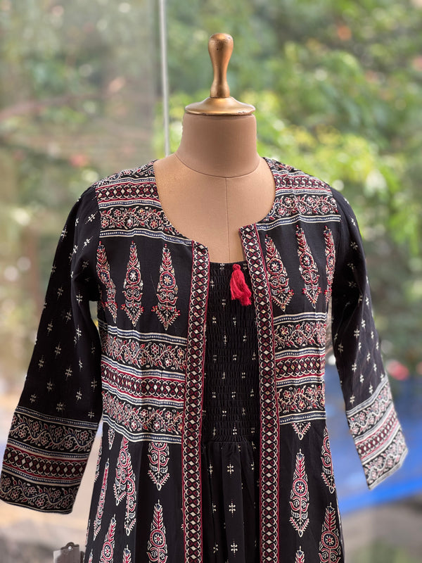 Black Jacket Style Dress