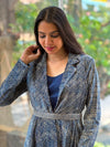 Blue Velvet Tunic