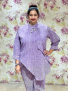 Mauve Zig Zag Co Ord