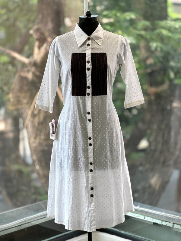 Pure Cotton Collared Tunic