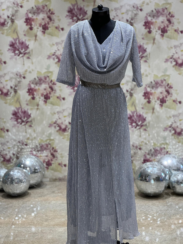 Silver Sequence gown