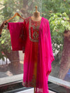 Shaded Intricate Work Dupatta Set