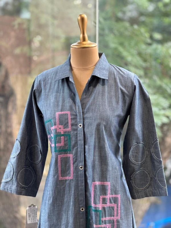 Blue Denim Tunic