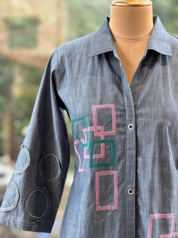 Blue Denim Tunic