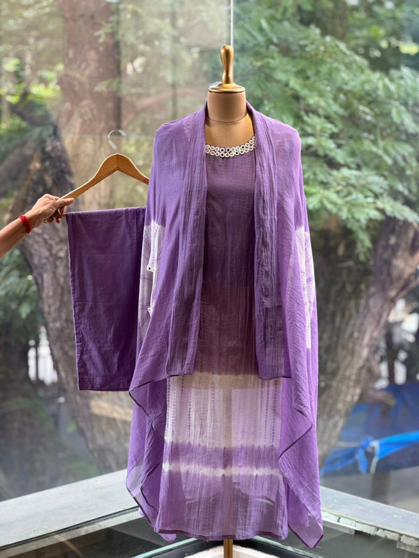 Purple Cape Set