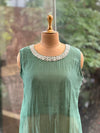 Pastel Green Cape Set