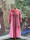Pinkish Mauve Beads Work Co Ord
