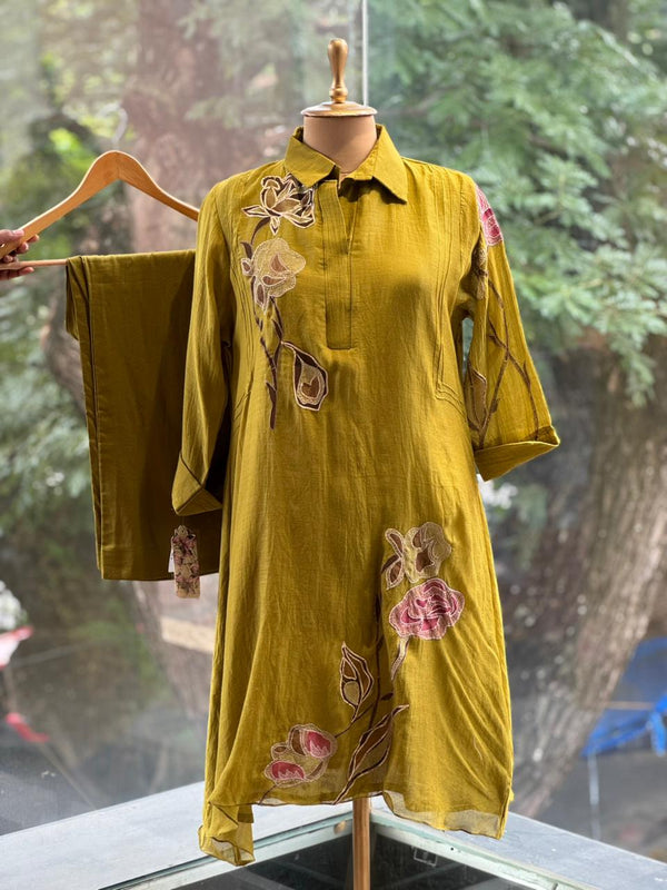 Green Patch Work Co Ord