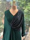 Green Shimmer Gown