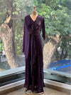 Purple Shimmer Gown