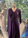 Purple Shimmer Gown