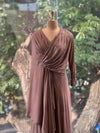 Mauve Shimmer Gown