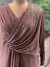 Mauve Shimmer Gown
