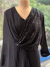 Black Shimmer Gown