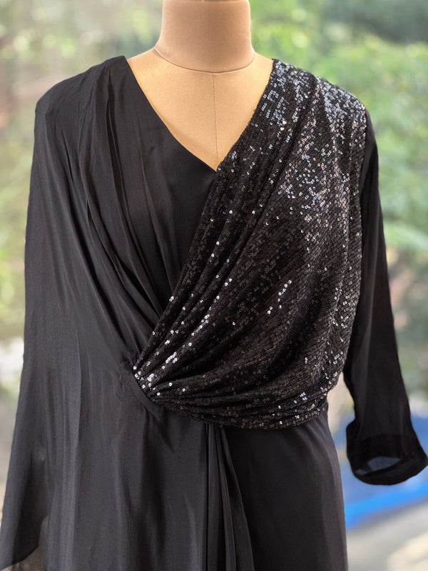 Black Shimmer Gown