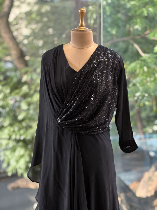 Black Shimmer Gown