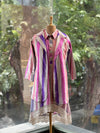 Colorblock Jacket Style Tunic