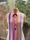 Colorblock Jacket Style Tunic