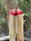 Half White Shibori Printed Co Ord