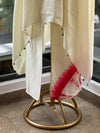 Half White Shibori Printed Co Ord