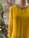 Yellow Skirt Set