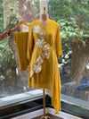 Stylish Yellow Tie Knot Co Ord