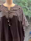Coffee Brown Bandhej Co Ord