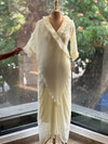Half White Crush Tunic