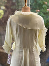 Half White Crush Tunic
