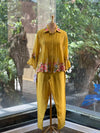 Yellow Mul Co Ord