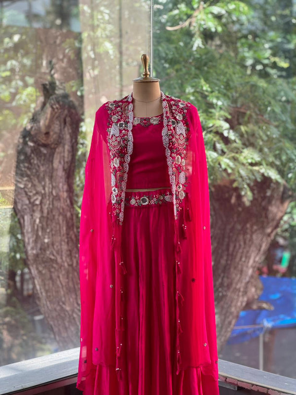 Pink Cape Set