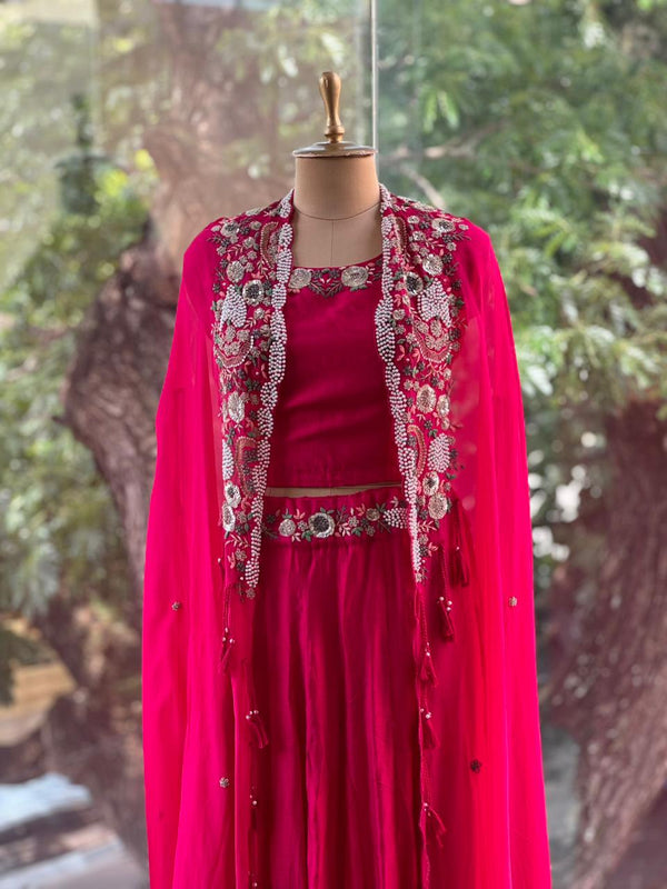 Pink Cape Set
