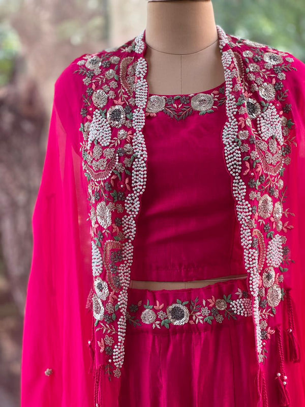 Pink Cape Set
